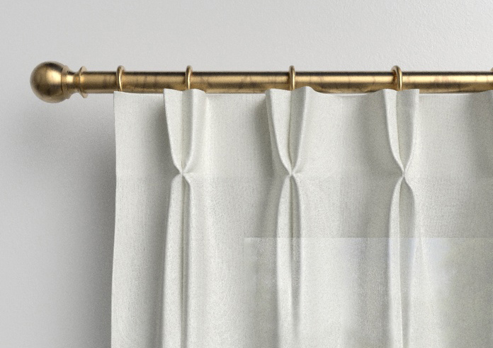 Salerno Voile, Coastal White - Made to Measure Curtains - Image 10